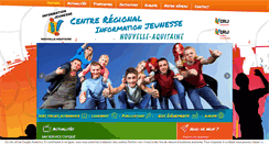 Desktop Screenshot of info-jeune.net